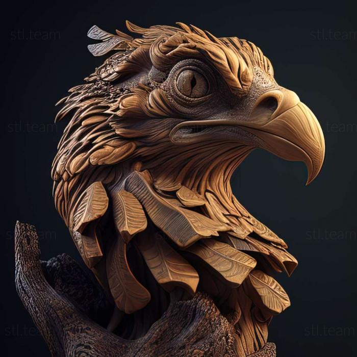 3D model Raptorapax terribilissima (STL)